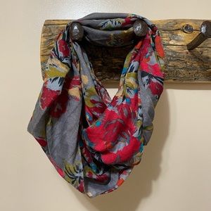 Infinity Scarf Floral